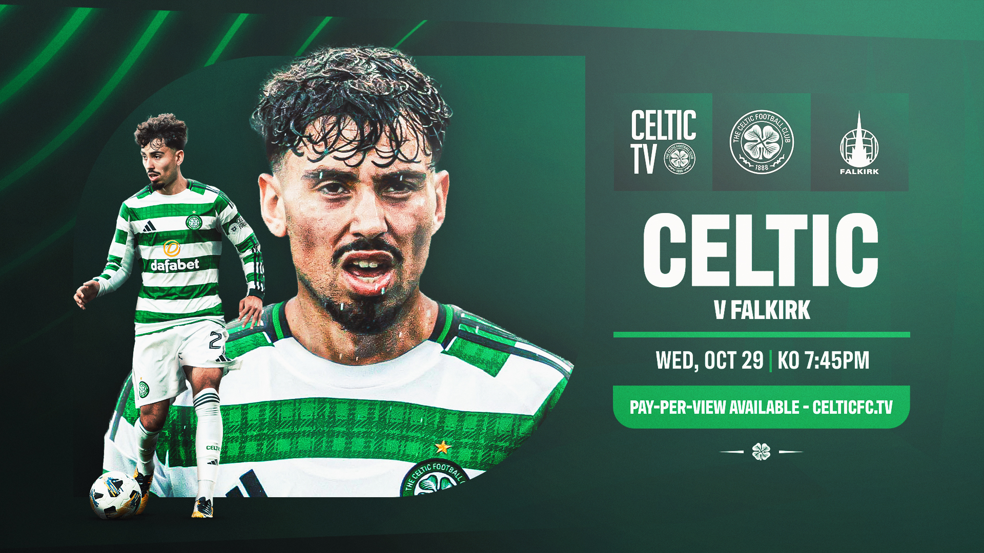 Celtic v Falkirk LIVE on PPV