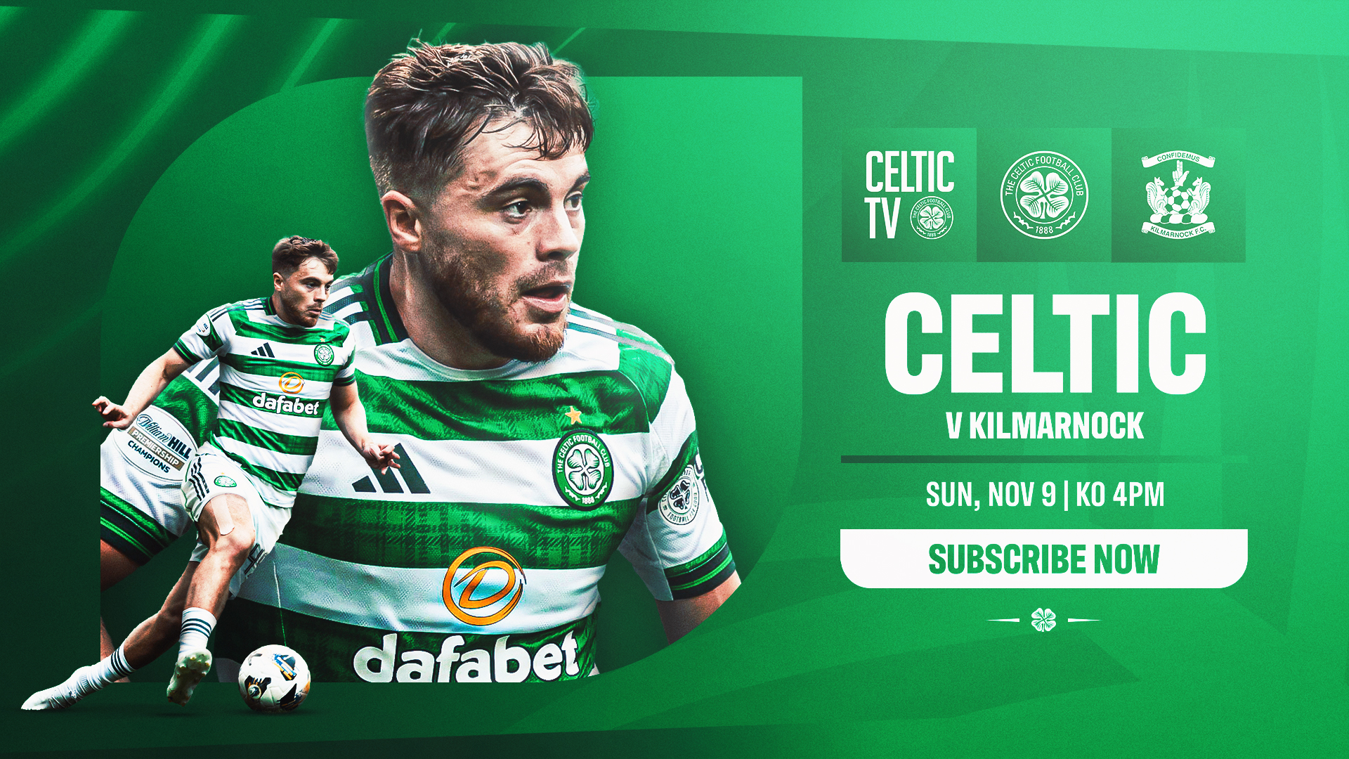 Celtic v Kilmarnock LIVE on Celtic TV! Subscribe now!