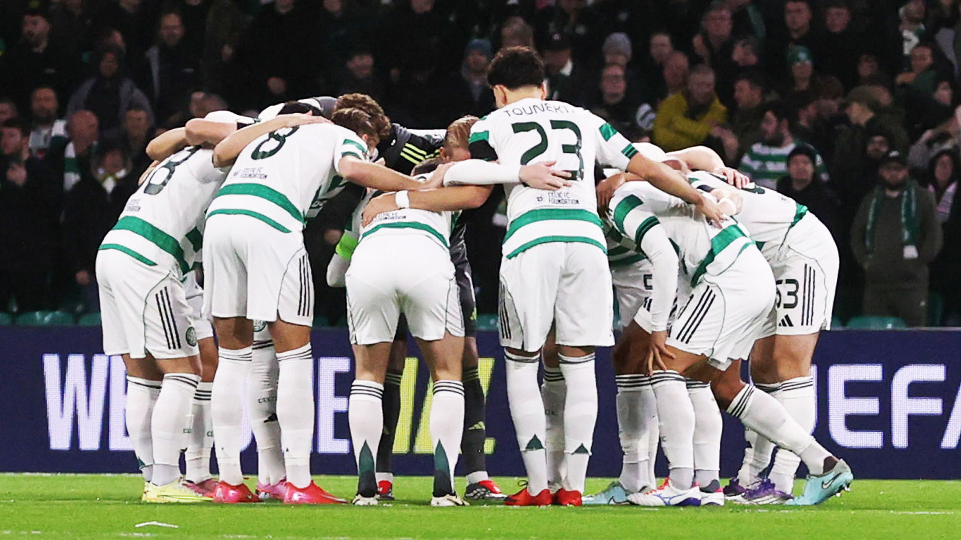 Celtic v Roma 1st half