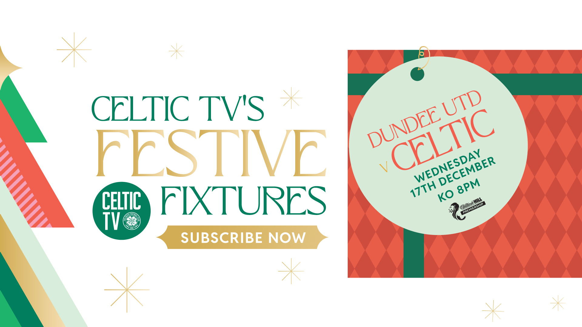 Dundee Utd v Celtic LIVE on Celtic TV!