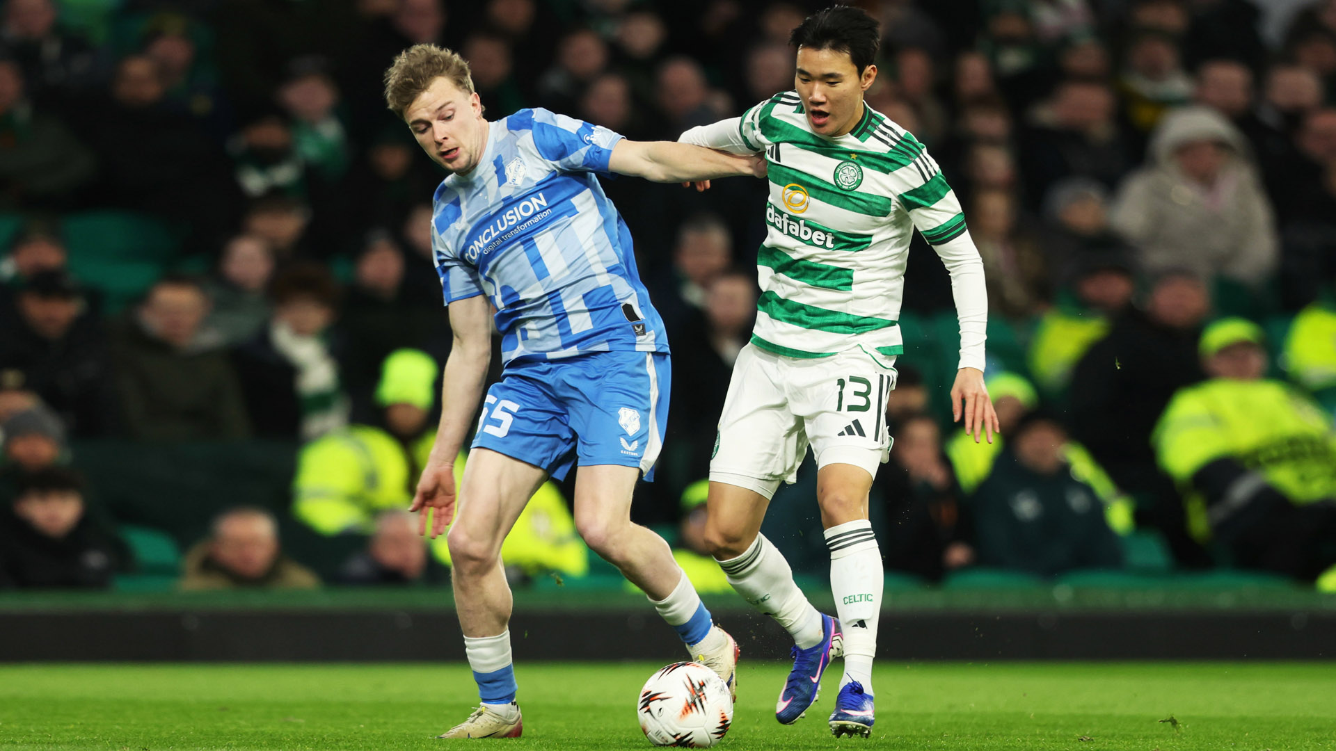 Celtic v Utrecht 2nd half