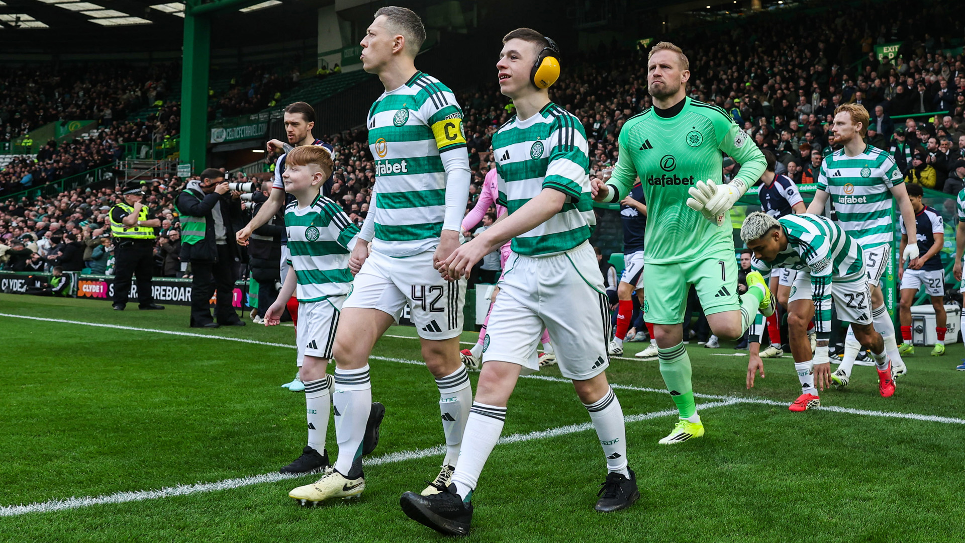 Celtic v Falkirk 1st half